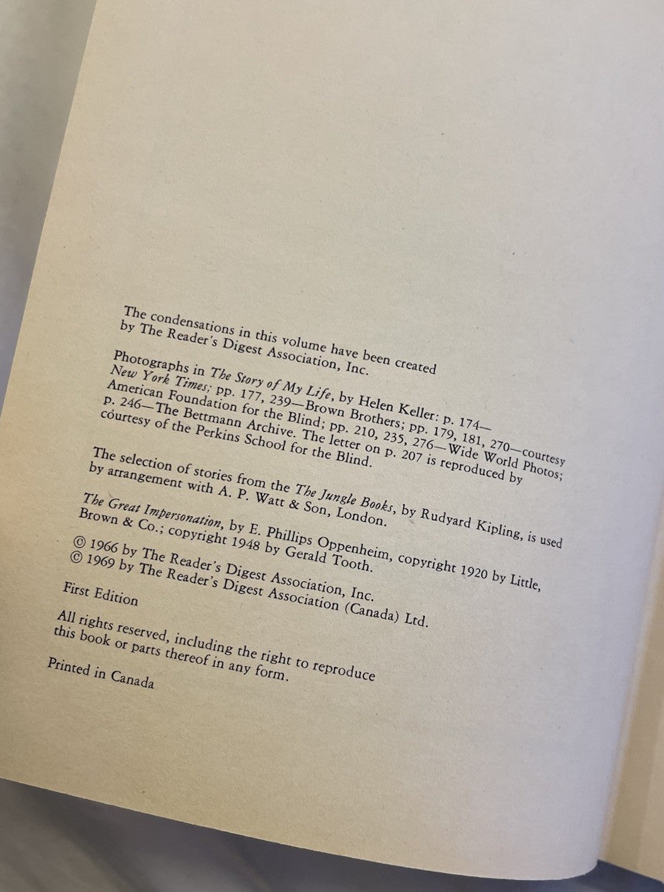 Readers Digest Best Loved Books For Young Readers Vol 5 1969 NM