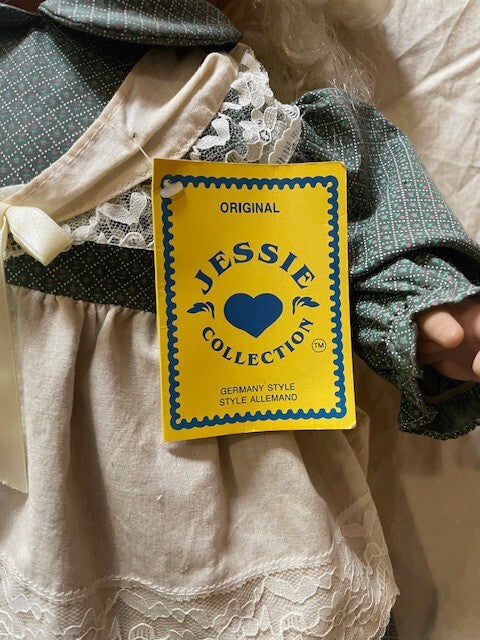 Vintage Original Jessie Doll Handmade Cabbage Patch Style Yarn Hair Plush