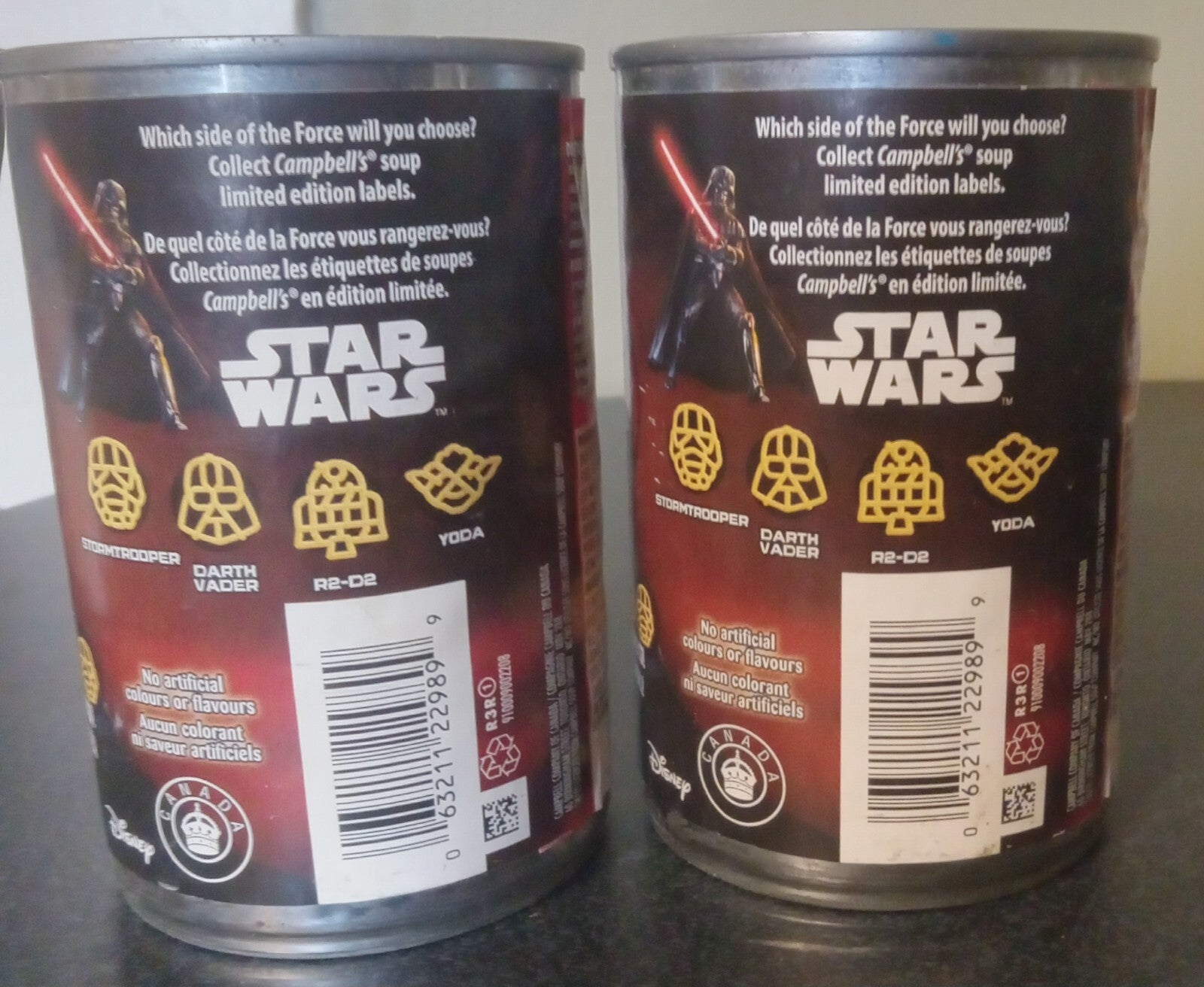 2019 Limited Edition – Star Wars Darth Vader Campbell Soup Can 10 oz