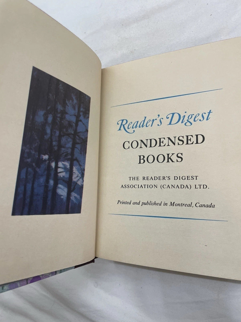 RD Condensed Books 1st Edition Printed In Canada HC W/slipcover 1967