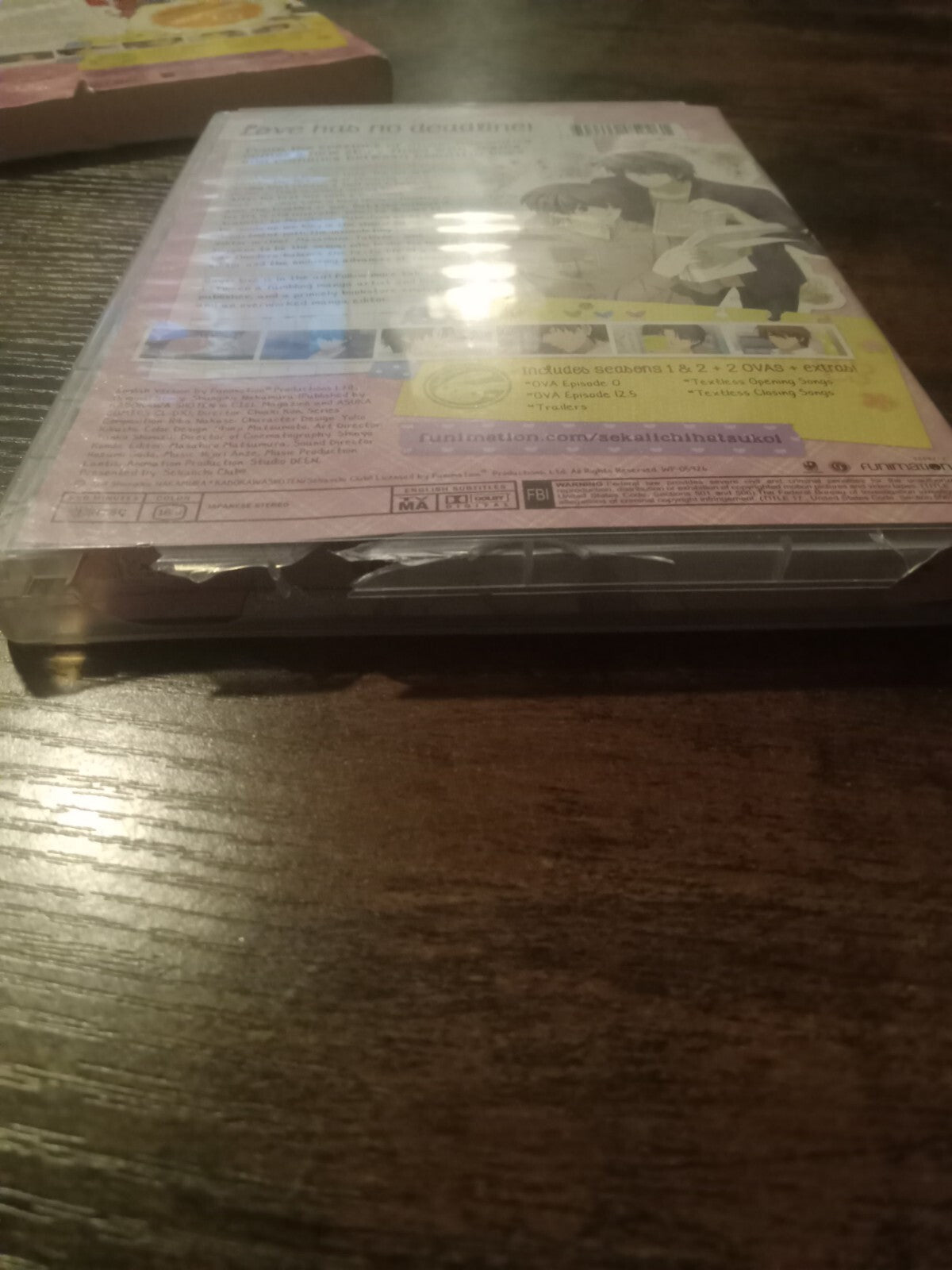 Sekai Ichi Hatsukoi Seasons 1 & 2 – Complete Anime Series DVD Set