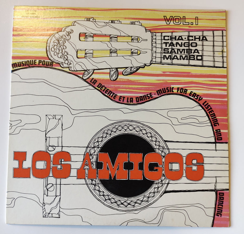 Los Amigos Option OP-1201 1967 Mono/Stereo Cha-Cha Tango Mambo LP