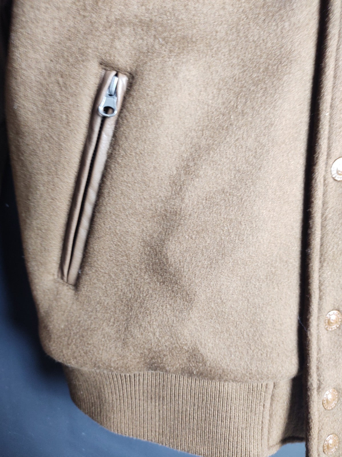 SNOVER Men’s Brown Bomber Jacket Size XL – Signature Premium Outerwear NWT