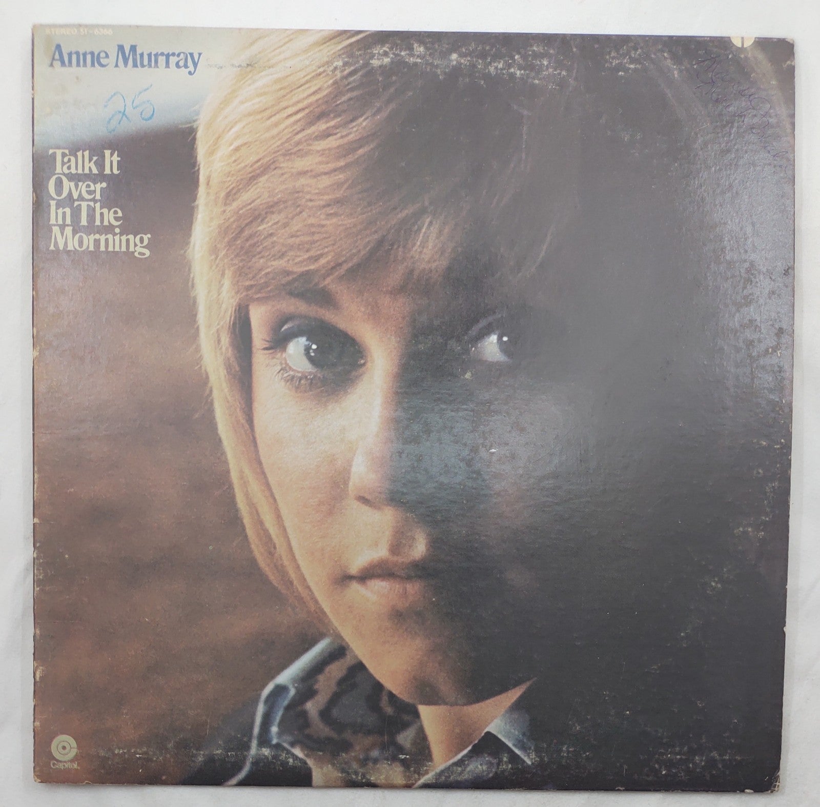 Anne Murray Talk It Over in the Morning LP Capitol ST-6366 Canada 1971 Pop Vinyl