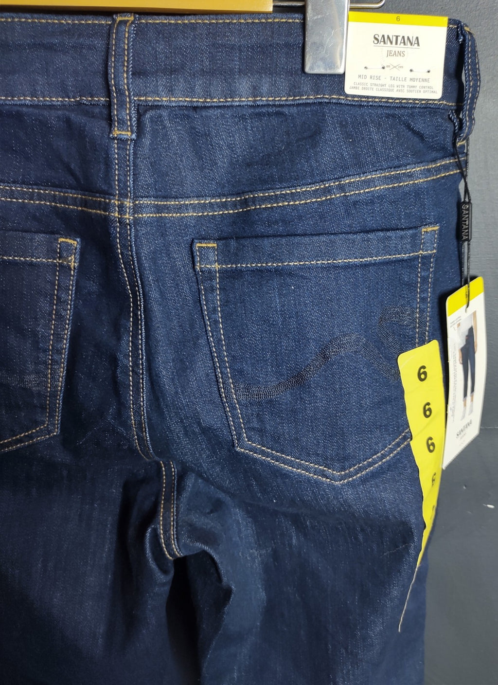 Santana Jeans Women’s Size 6 Blue NWT Classic Denim Casual Everyday Jeans