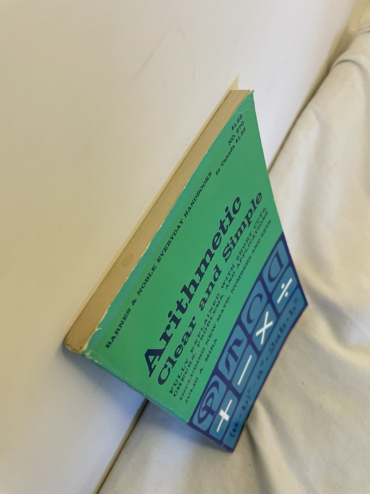 Arithmetic Clear & Simple Julia Mira 1966 PB Math Basics School Study Ed