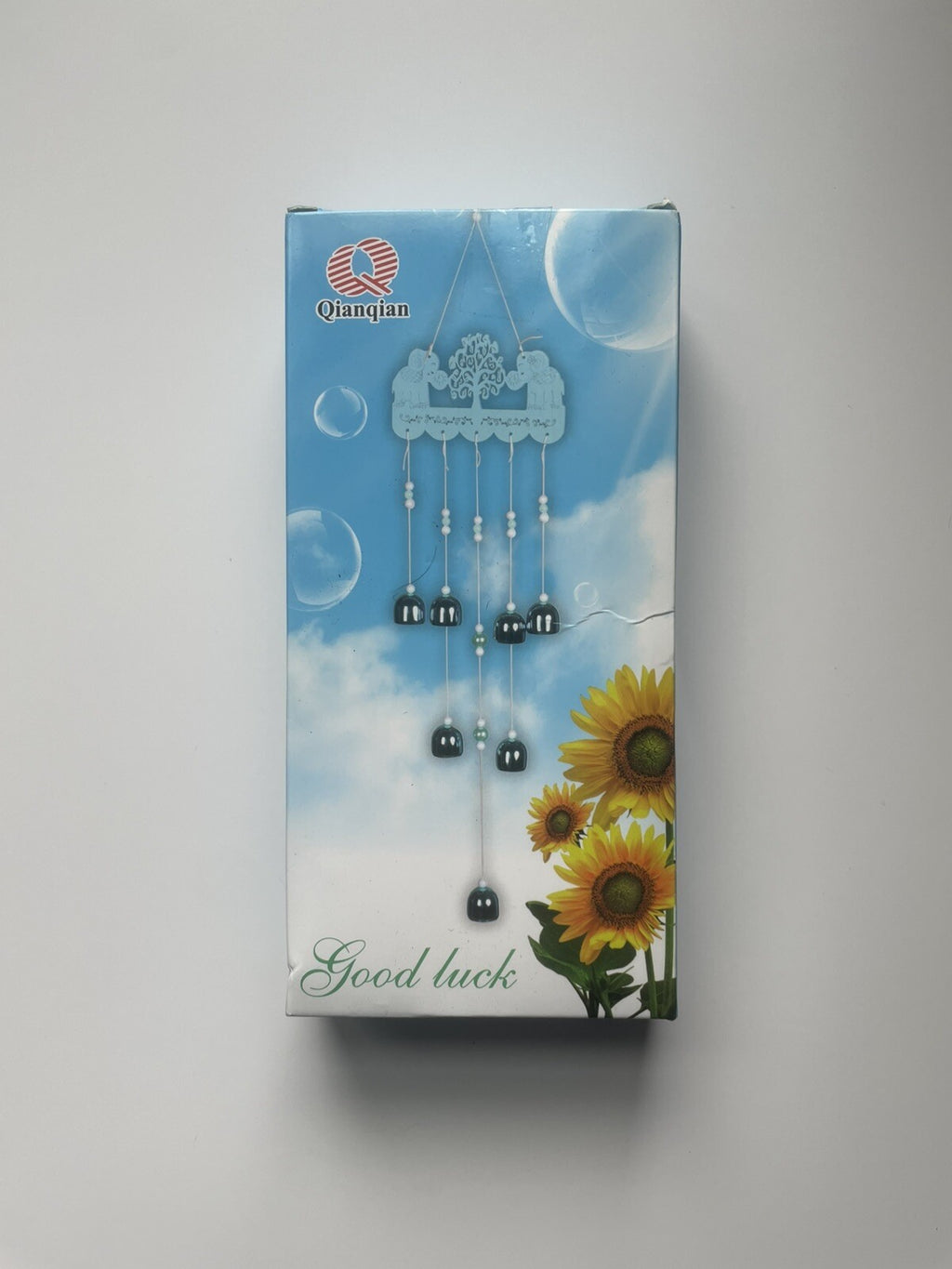 Wood & Metal Wind Chime – Outdoor Garden Decor with Soothing Sound Tubes