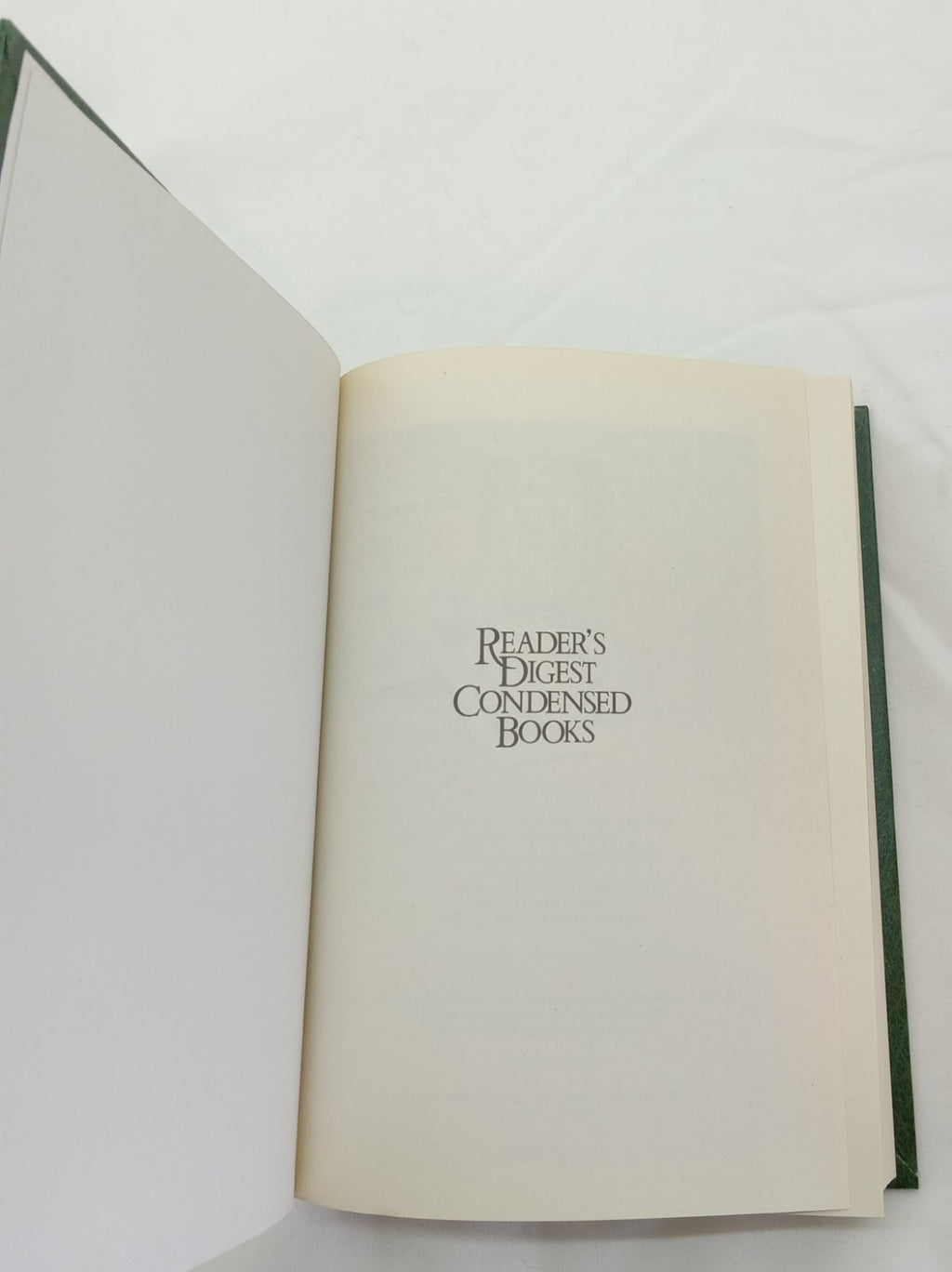 RD Sel Ed HC Vol 1 1992 | Vtg 1st Ed Leather Gilt NM Condensed Anthology