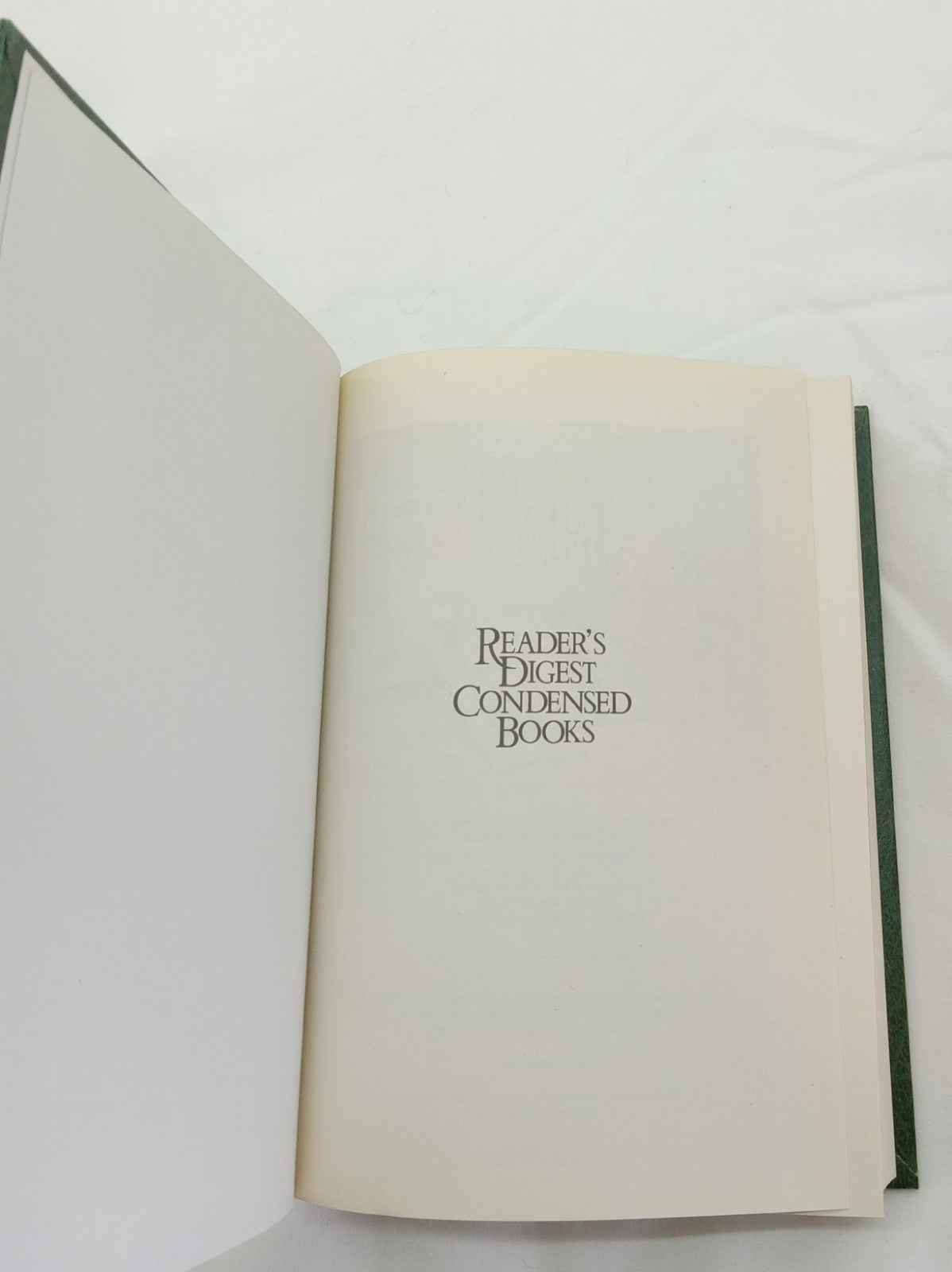 RD Sel Ed HC Vol 1 1992 | Vtg 1st Ed Leather Gilt NM Condensed Anthology