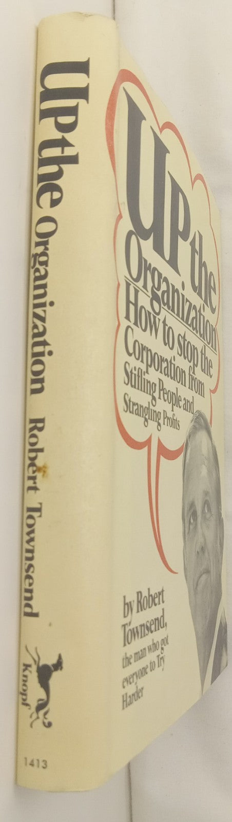 Up the Organization by Robert Townsend – VG+ Business Leadership Book