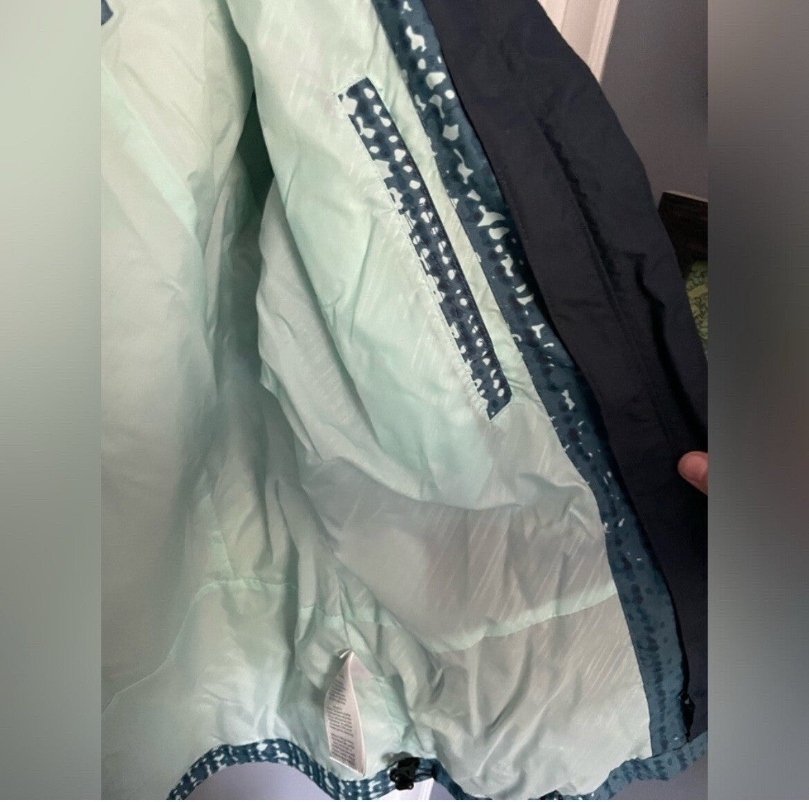 Columbia Bugaboo Blue Winter Jacket Medium Ski Outdoor Waterproof Hooded