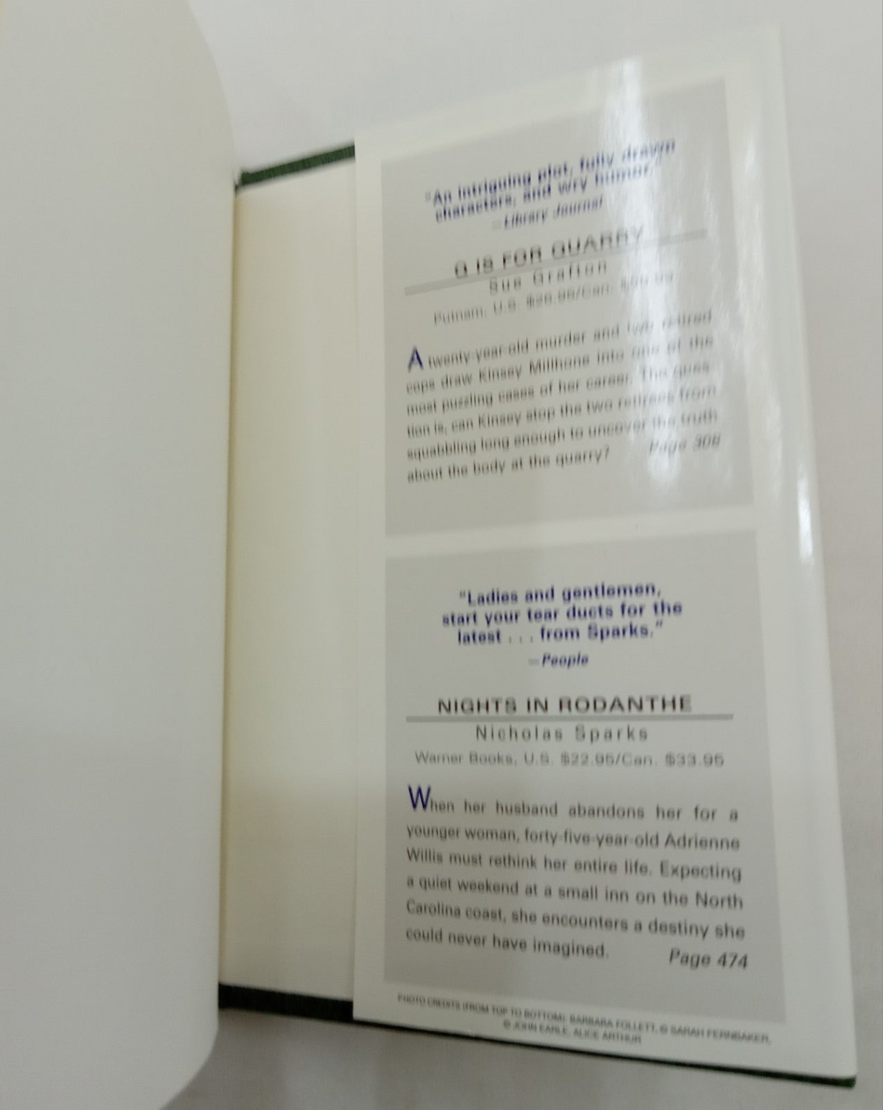 Reader's Digest 4 Novels in 1 Vol 2 2003 HC 1st Ed w/ Dust Jacket NM