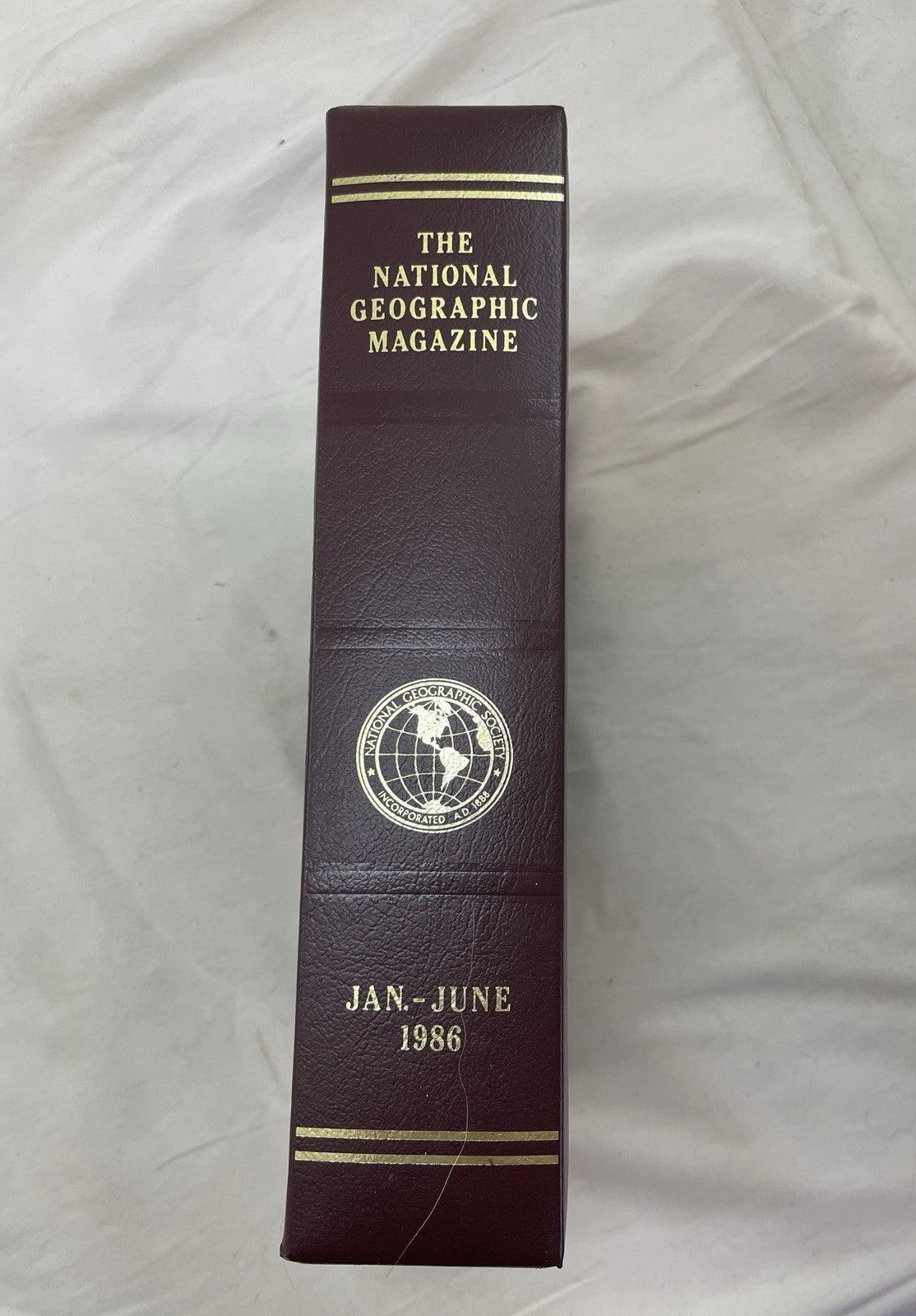 Nat Geo Mag Lot Jan–Jun 1986 Slipcvr Vtg Wildlife Travel History Photo