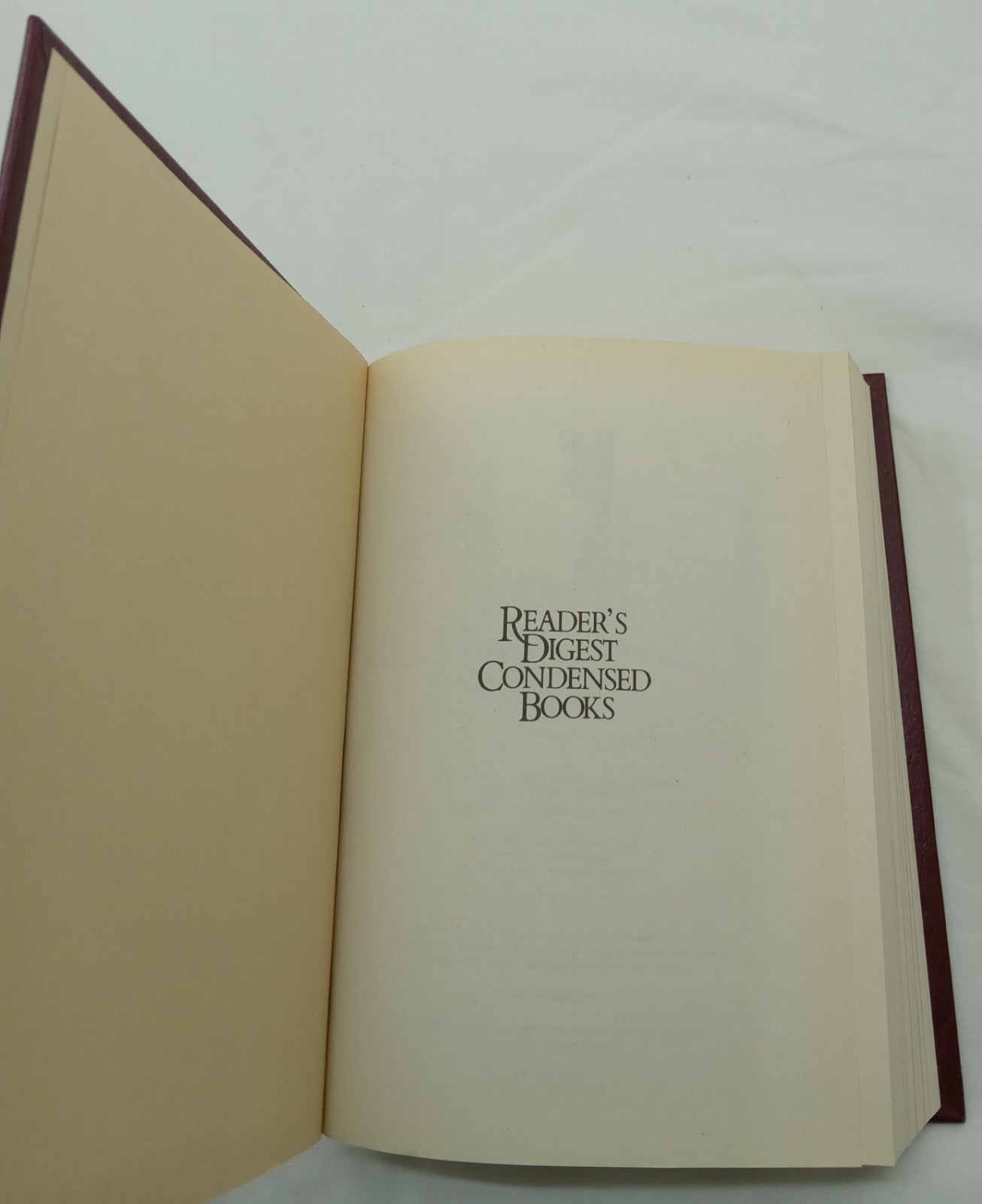 RD Sel Ed HC Vol 1 1991 | Vtg 1st Ed Leather Gilt NM Condensed Anthology