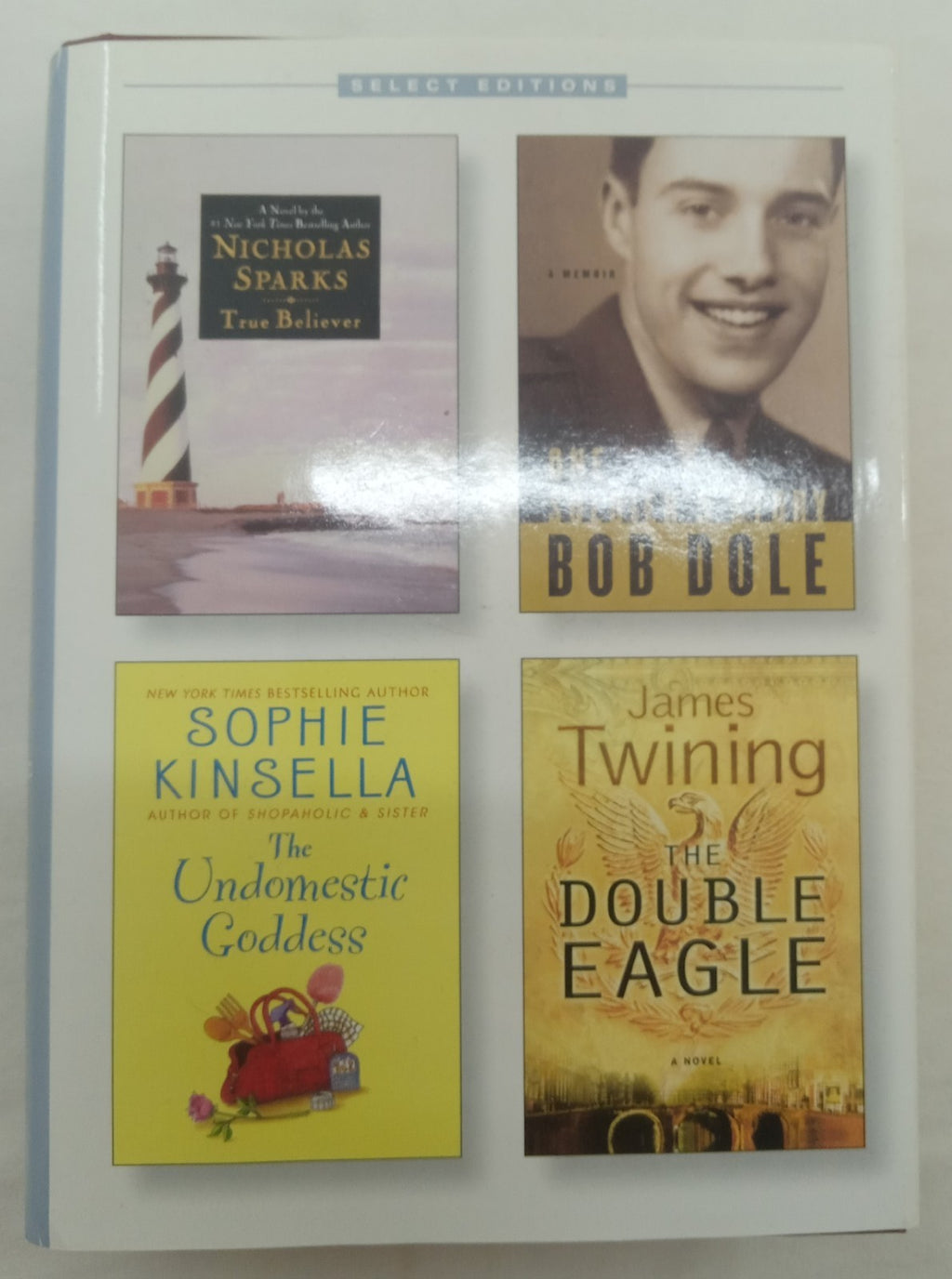 Reader's Digest 4 Novels in 1 HC 1st Ed Leather Bound w/ Dust Jacket