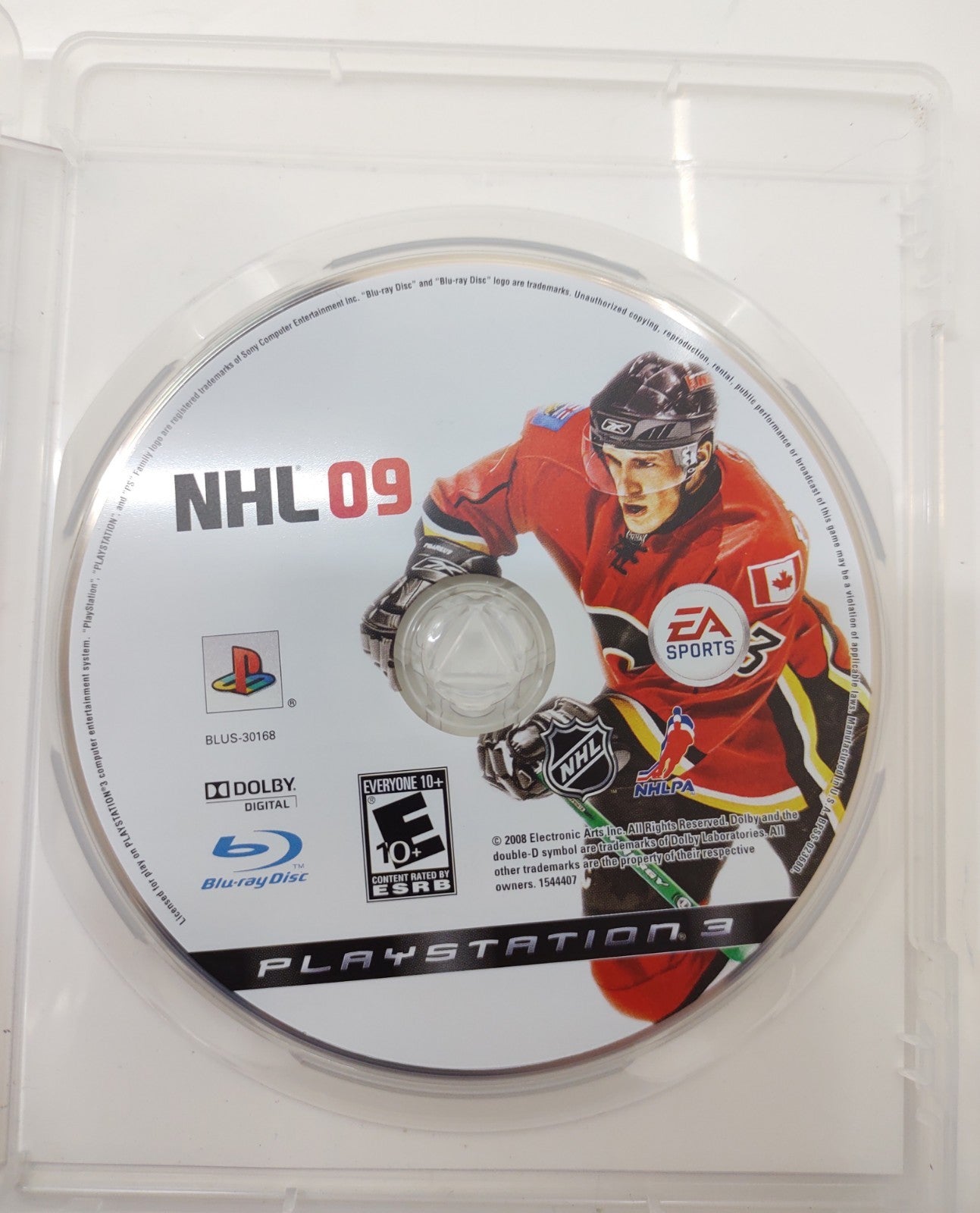 NHL 09 (Sony PlayStation 3, 2008) PS3 Hockey Sports Video Game