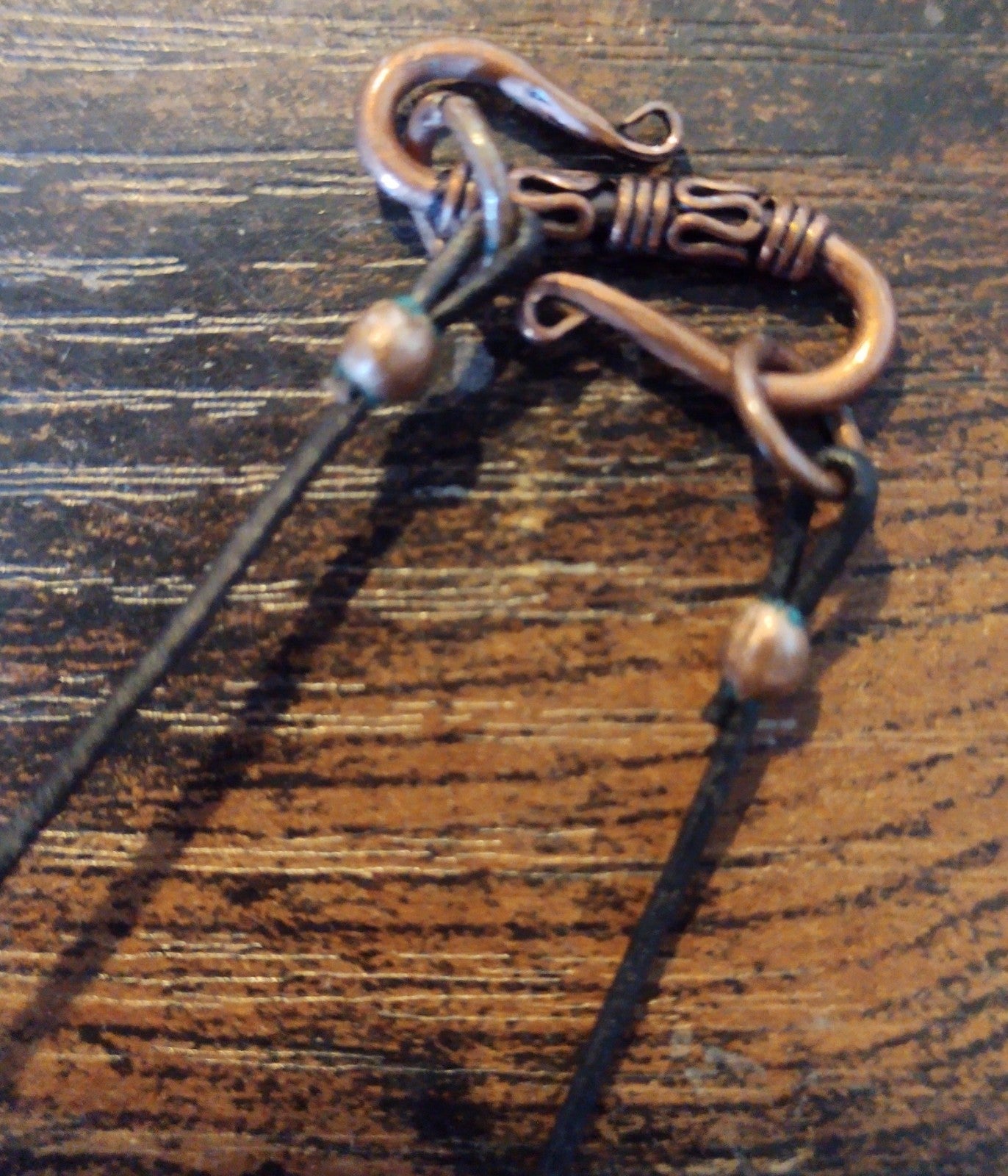 Artisan Necklace POTTERY NECKLACE MEASURES 17.5"