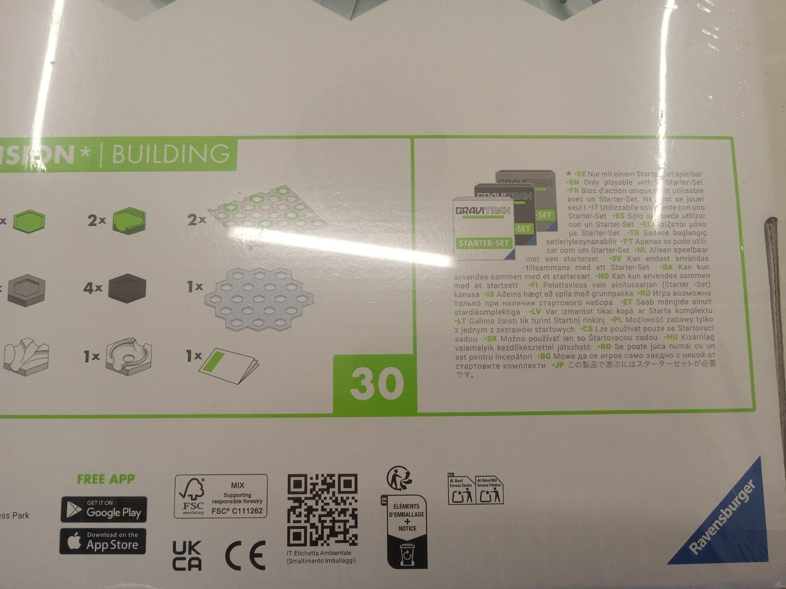 Ravensburger GraviTrax Extension & Building Pack – Marble Run Expansion