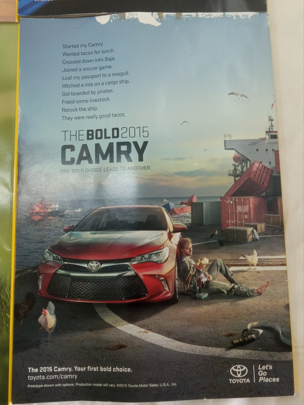 National Geographic Jul–Dec 2015 | 6 VG+ Issues | Leatherette Slipcase