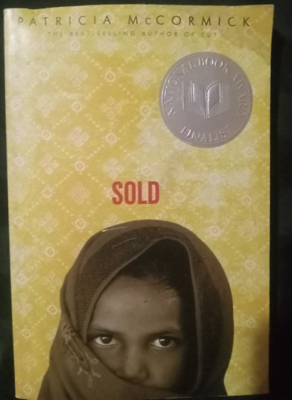 Sold by Patricia McCormick – YA Novel PB VG+