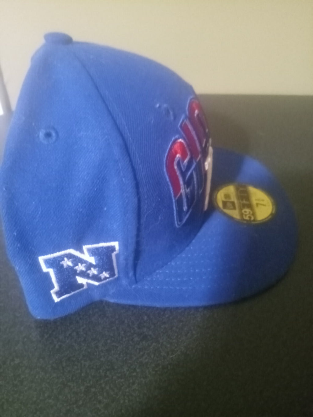 New York Giants New Era 59FIFTY Fitted Draft Cap (Blue) 7 3/4