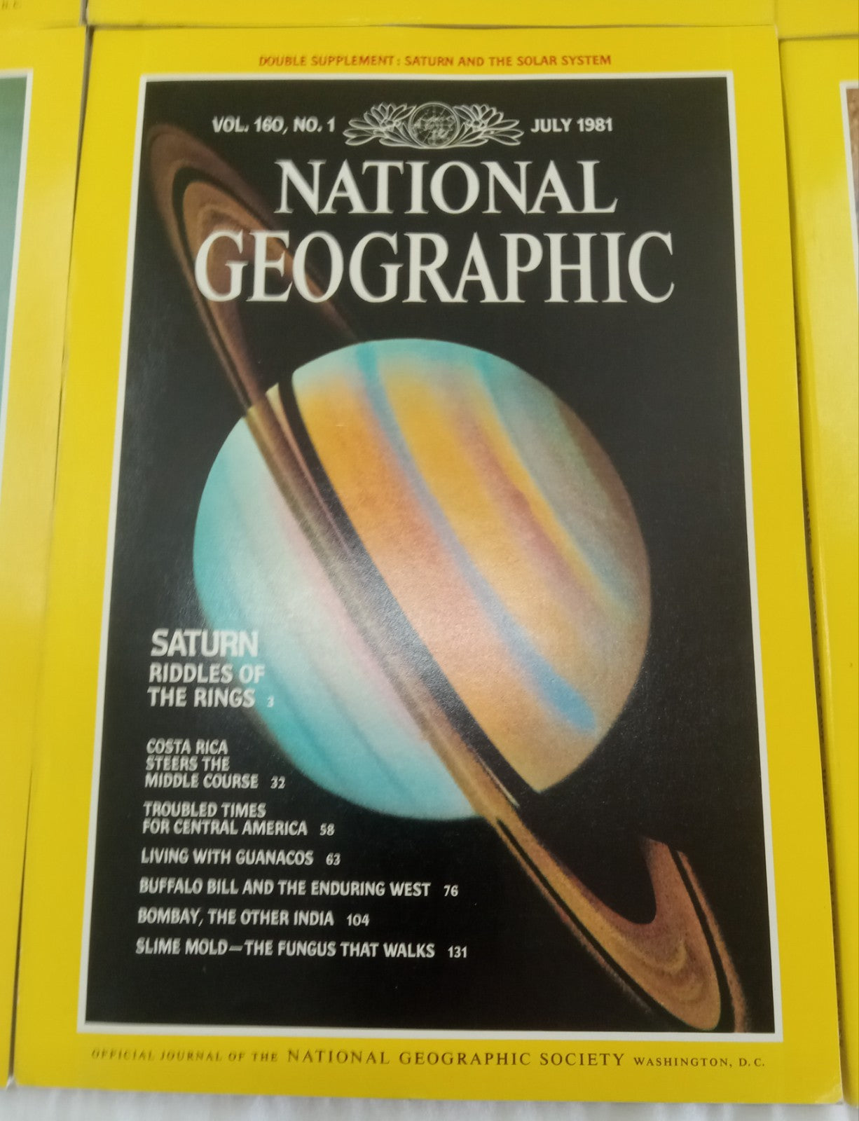 Nat Geo Magazines With Slipcover July To December 1981