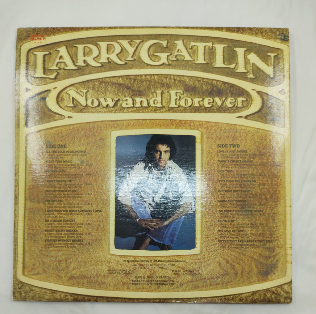 Larry Gatlin Now and Forever Original 1980 Kelo Music CSPS 1511 LP Vinyl