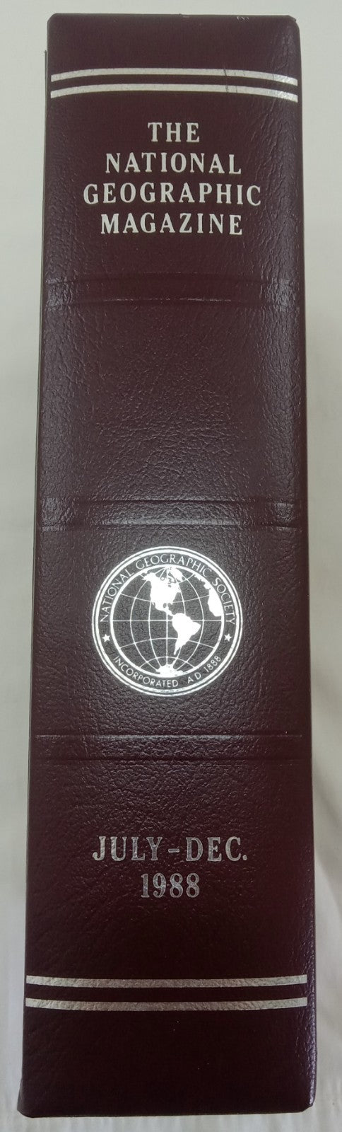 Nat Geo Magazines With Slipcover July To December 1988