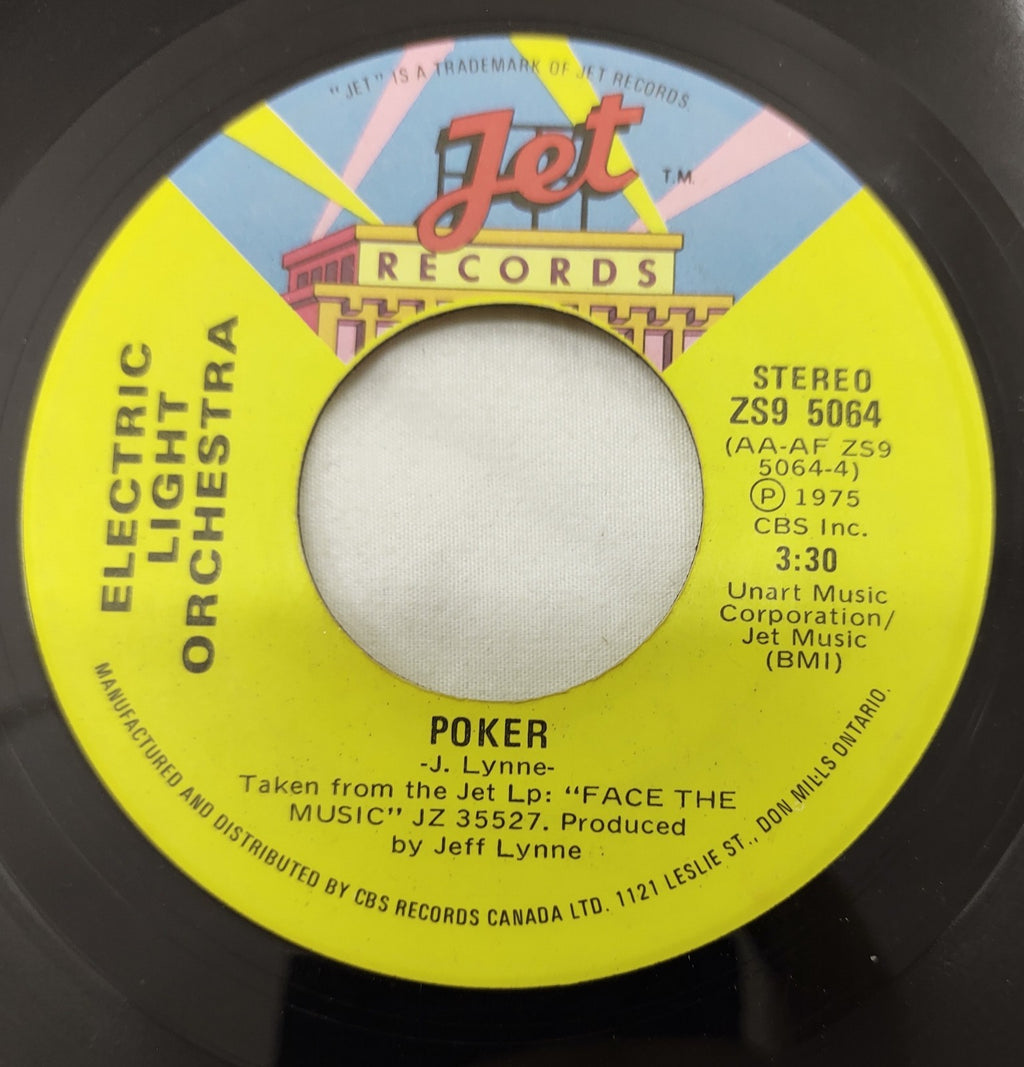 Electric Light Orchestra – Confusion 7” Jet ZS9 5064 Canada 1979 ELO