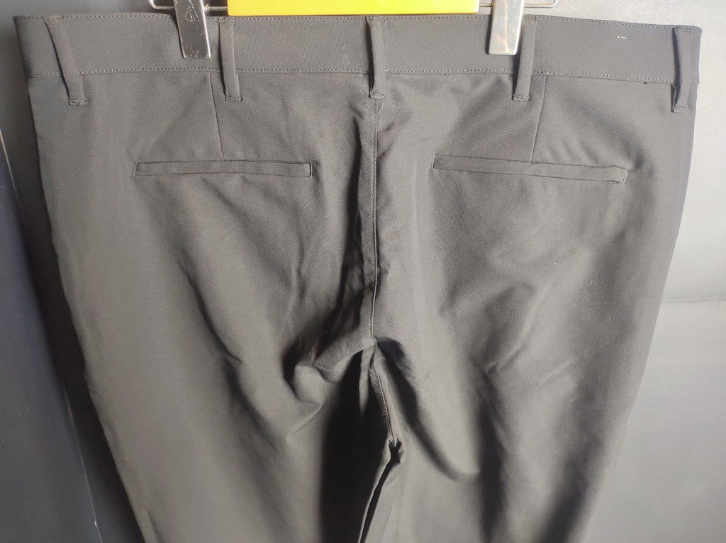 Banana Republic Men’s Black Dress Pants 38x32 Flat Front Modern Fit NWT