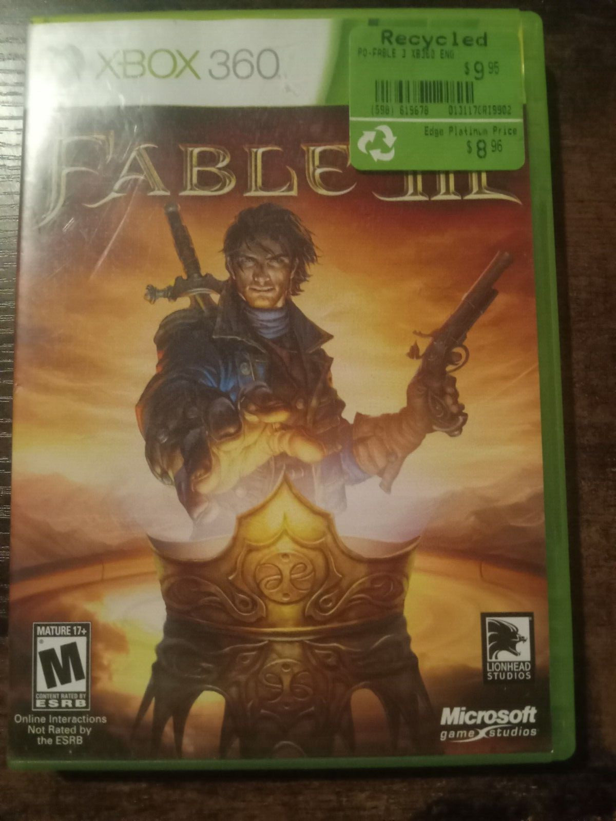 Fable III (Xbox 360, 2010) – RPG Adventure – Tested & Working