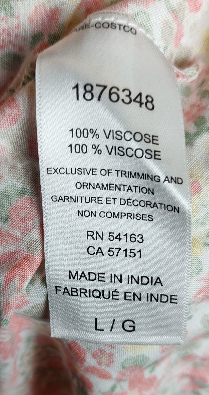 Nautica Women’s Floral Maxi Dress Large 100% Viscose Boho Summer Vacation