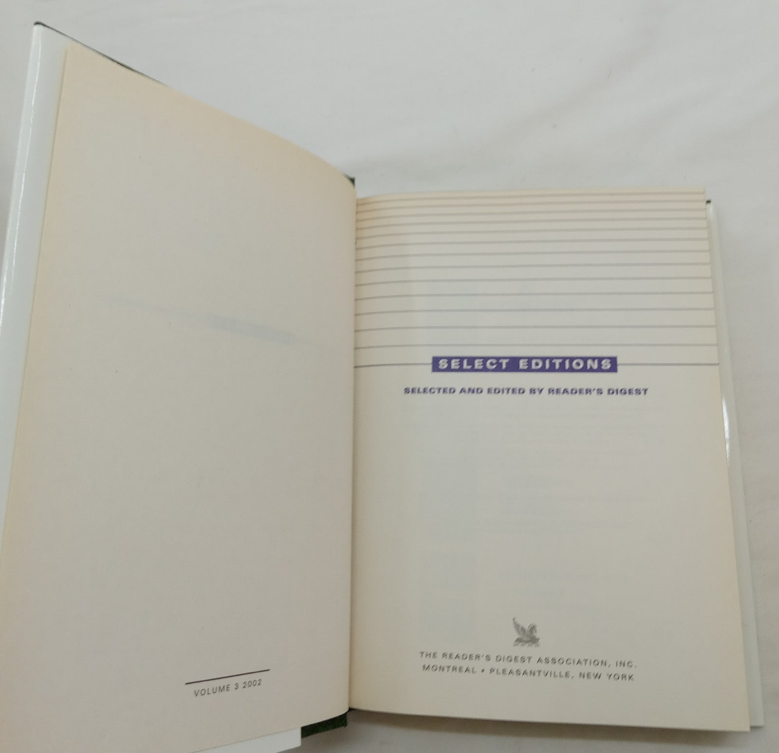 Reader's Digest 4 Novels in 1 Collection 2003 HC 1st Ed w/ Dust Jacket NM