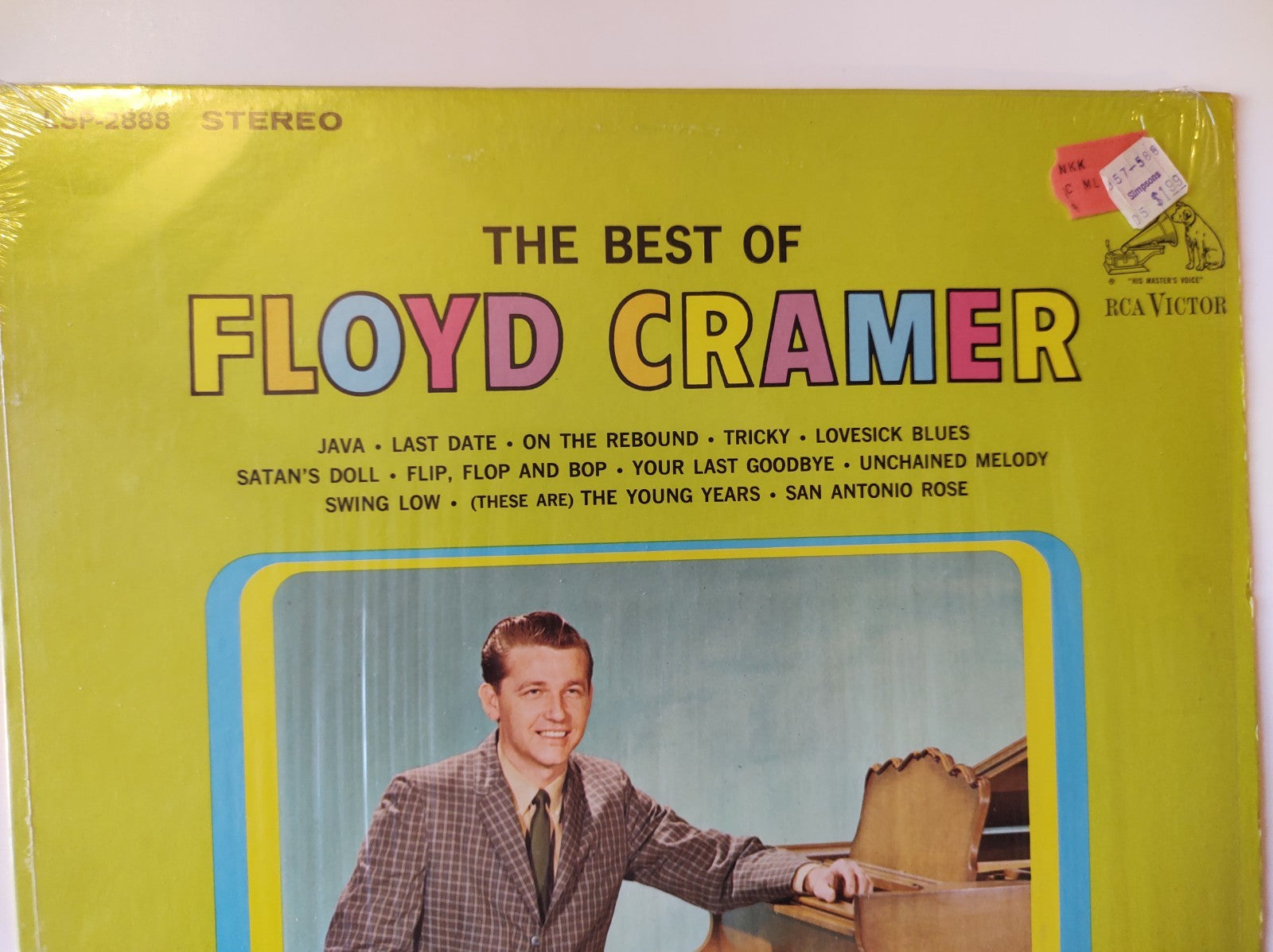 Floyd Cramer The Best Of LSP-2888 Stereo Mono Piano Hits Java LP 1964