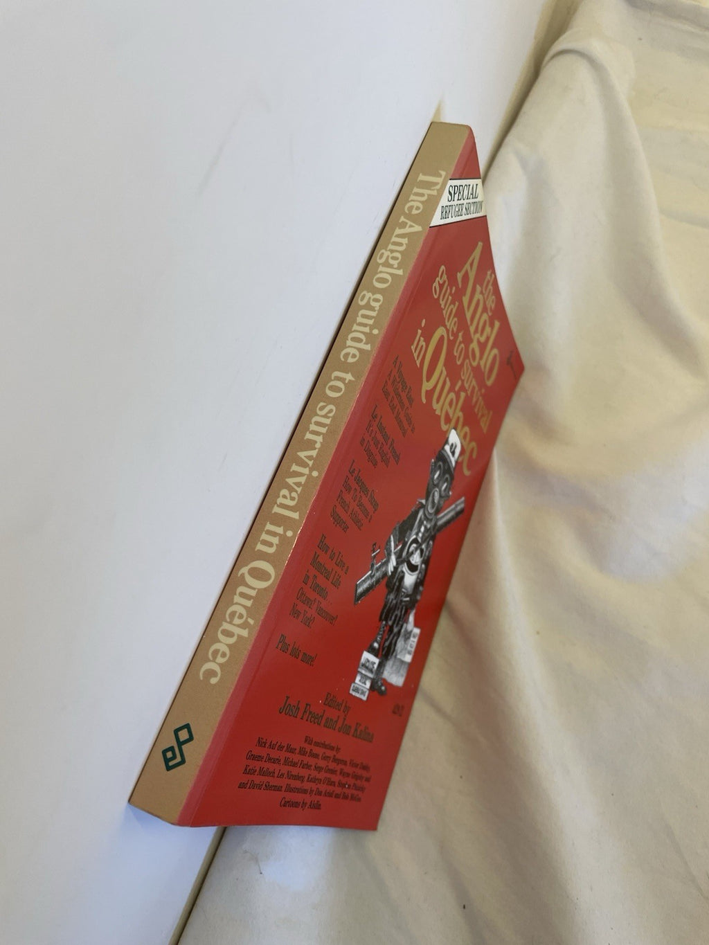 Anglo Guide to Survival Quebec 1983 Humor PB Kalina Canada Language Vtg