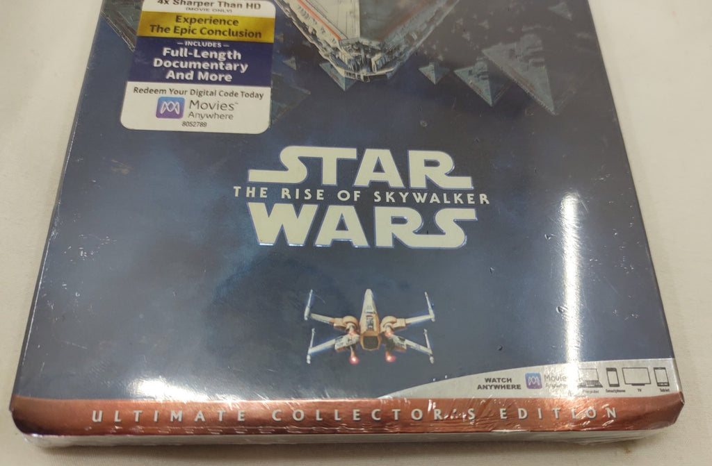 Star Wars Rise of Skywalker 4K Ultra HD Blu-ray Digital Ultimate Collector's Ed.