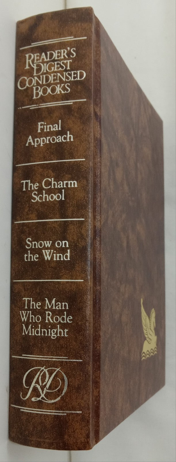 1988 Reader's Digest Condensed 1st Ed HC Leather Gilt Vtg NM Fiction