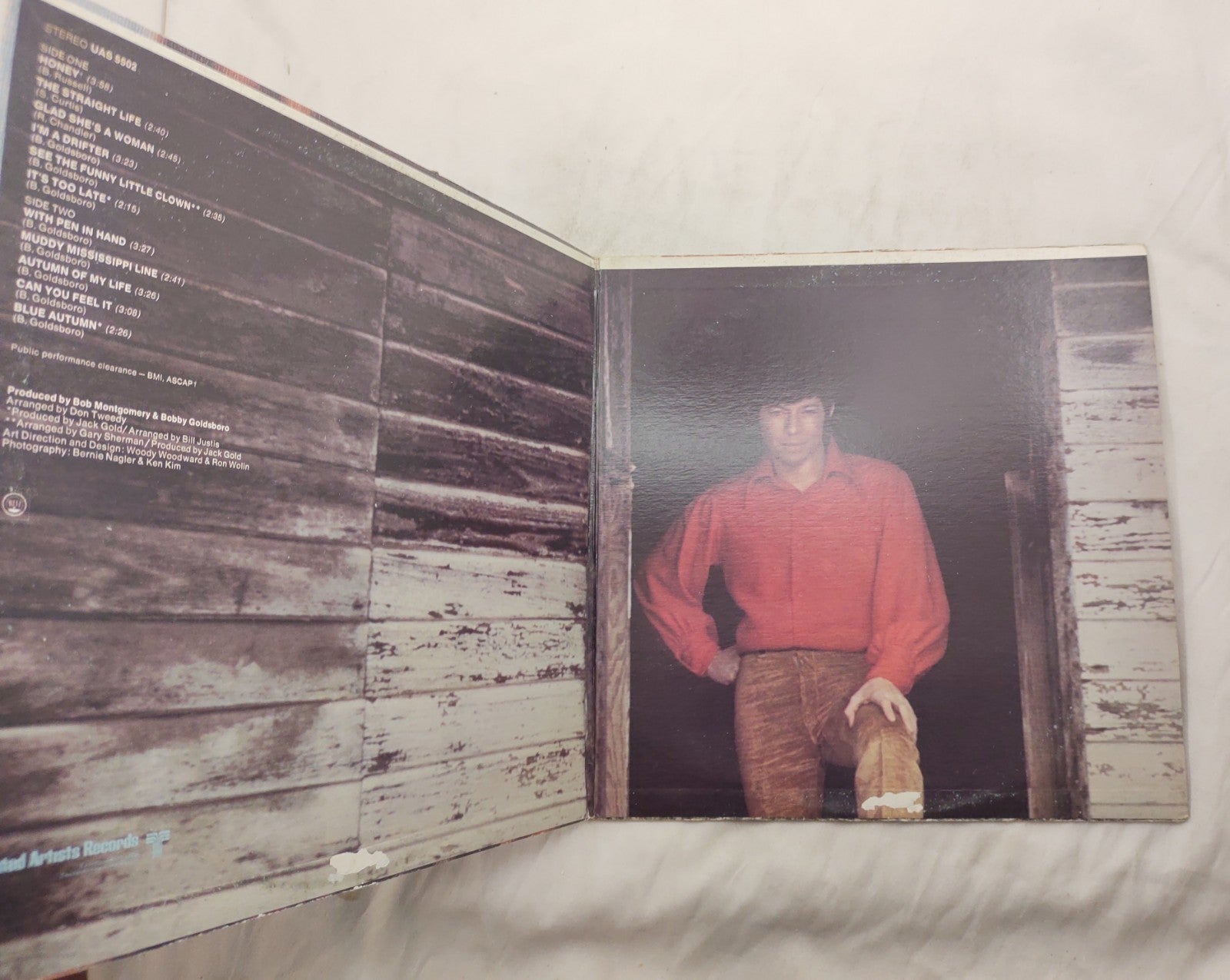 Bobby Goldsboro – Greatest Hits LP United Artists Canada