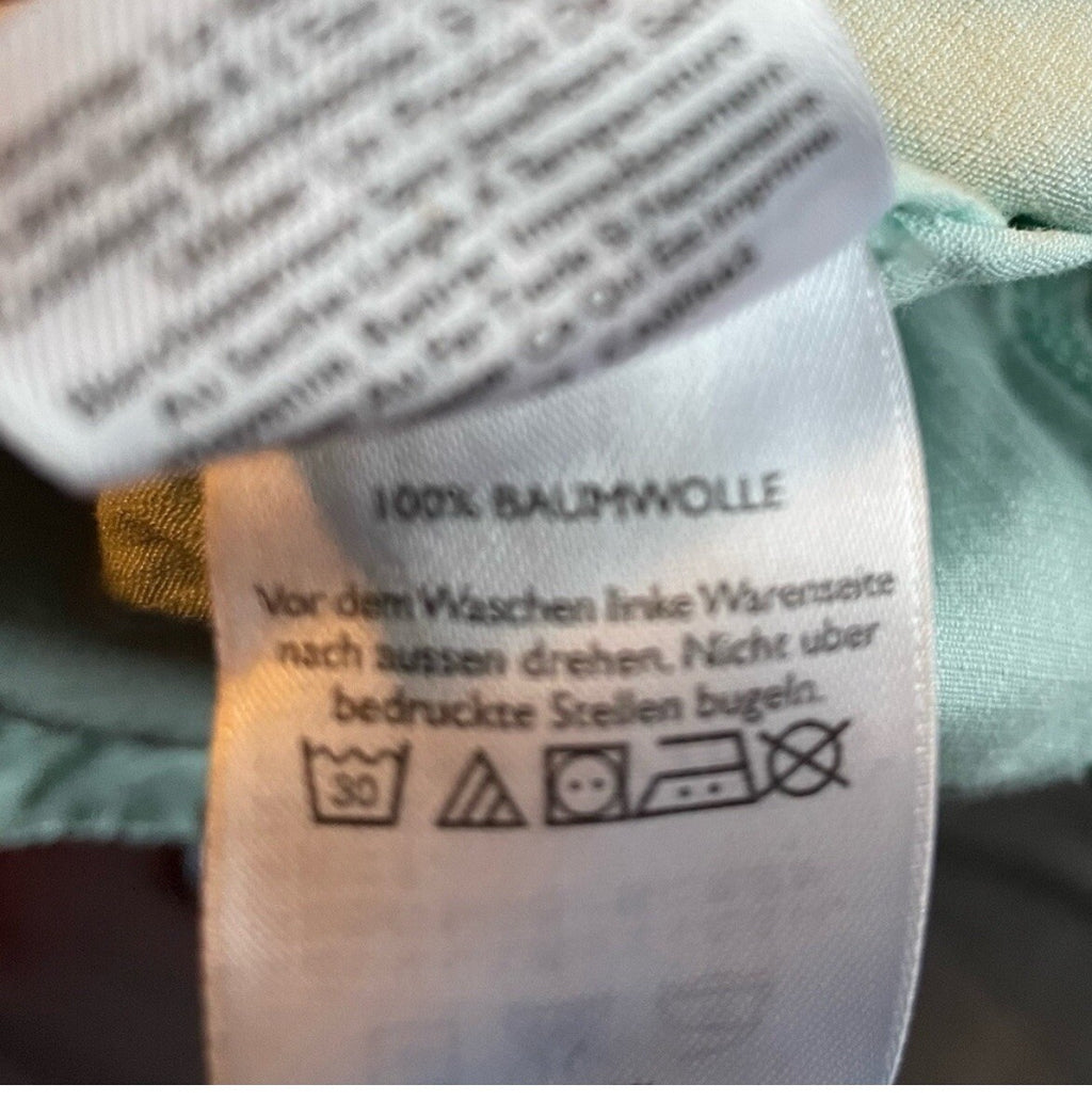 Eddie Bauer Cotton Mint Blue Zip-Up Hooded Cargo Jacket Size M Men's Coat