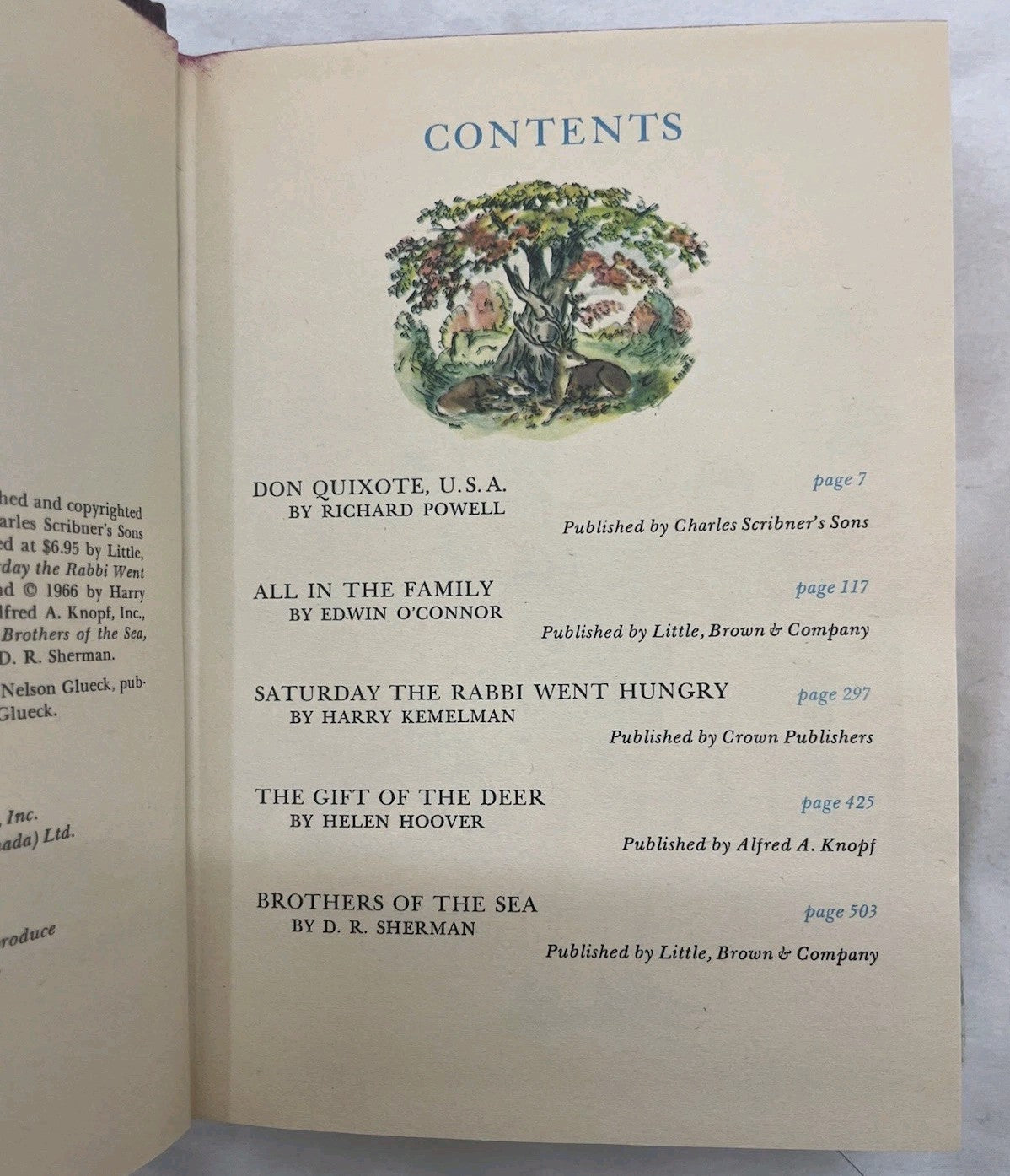 Vintage HC Readers Digest Condensed Books W Slipcover First Edition 1966