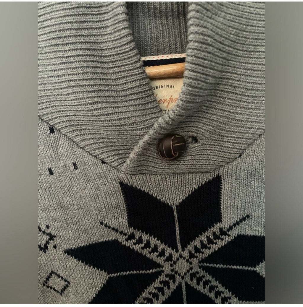 Men’s Weatherproof Vintage Collection 100% Cotton Winter Sweater – VG