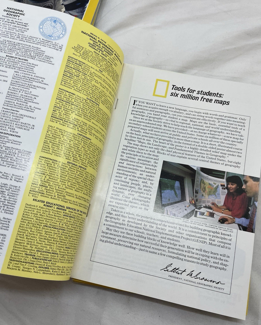 Vintage Nat Geo Lot Jul–Dec 1986 w/ Slipcover | Travel, Discovery Set