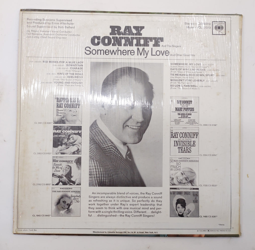 Somewhere My Love And Other Great Hits by Ray Conniff And The Singers