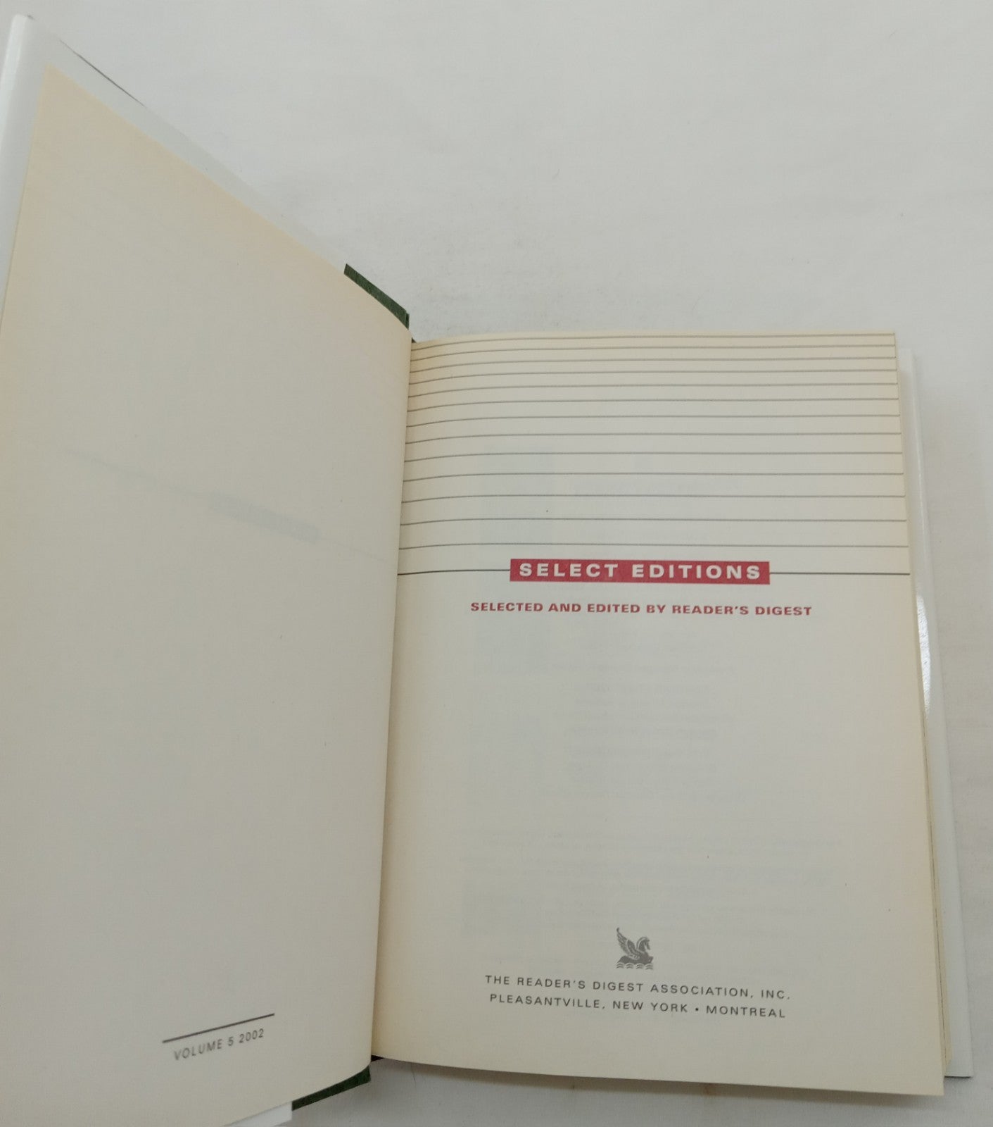 Reader's Digest 4 Titles in 1 HC 1st Ed Leather Bound w/ Dust Jacket