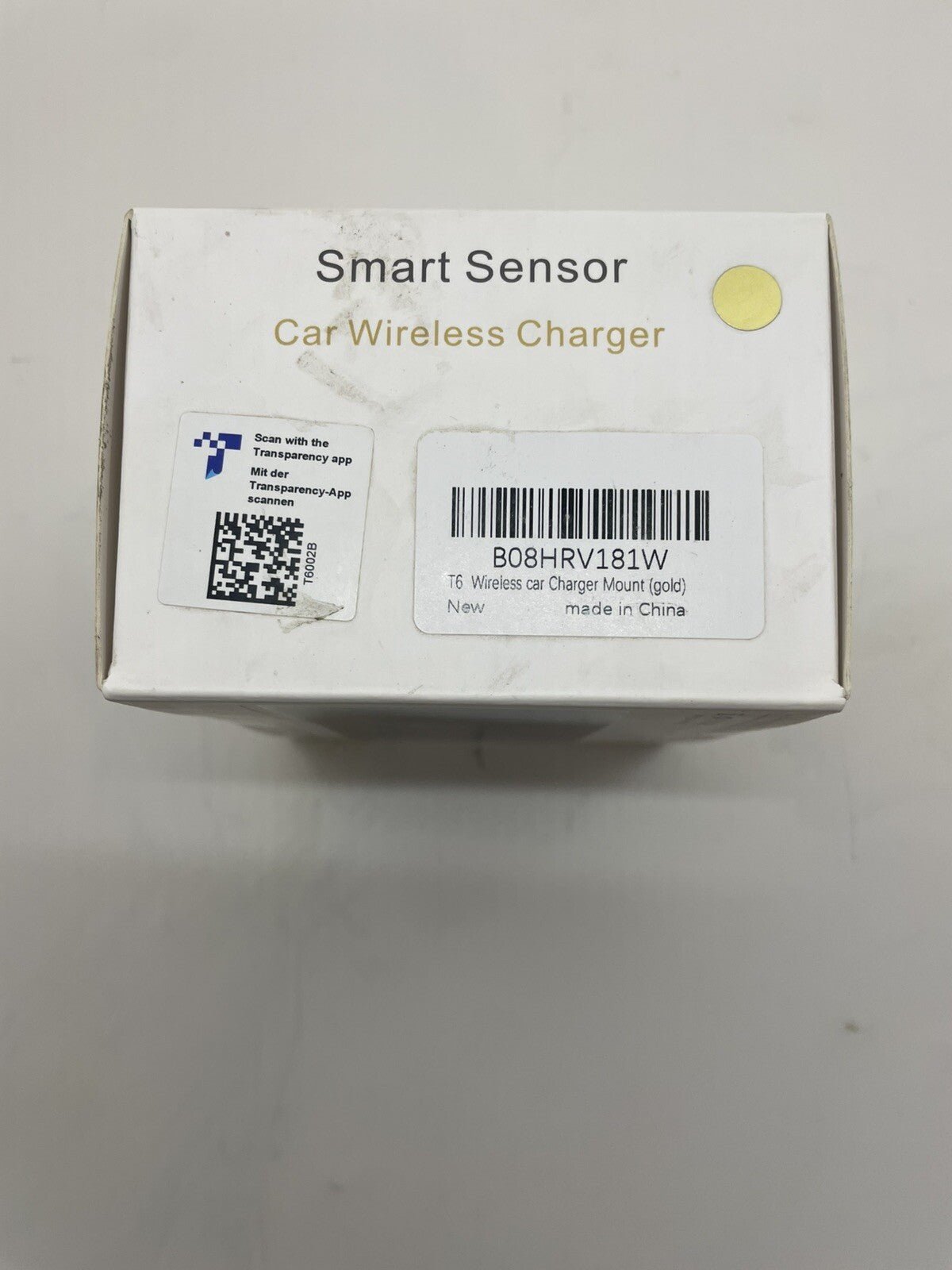 Smart Sensor Wireless Car Charger – Auto Detection Fast Charging Mount