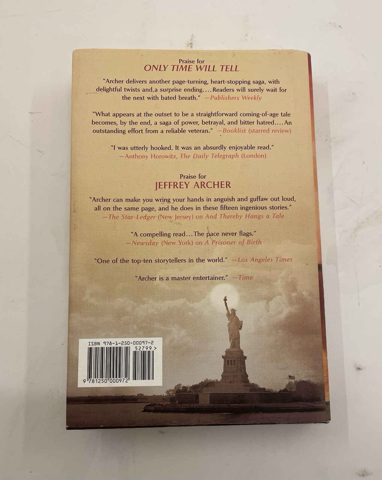 The Sins of the Father by Jeffrey Archer – G+ Clifton Book Two, DJ