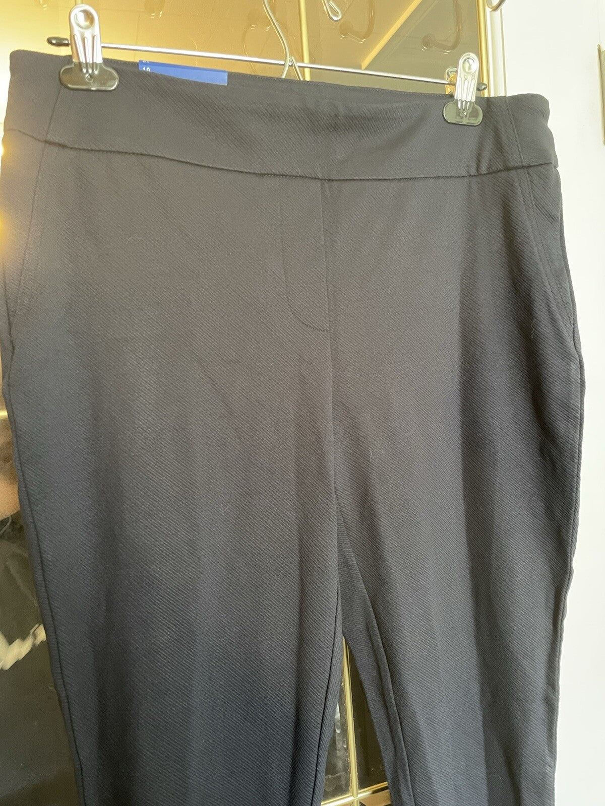 Dalia Navy Dress Pants Women's Size 10 Classic Fit Work Casual Trousers