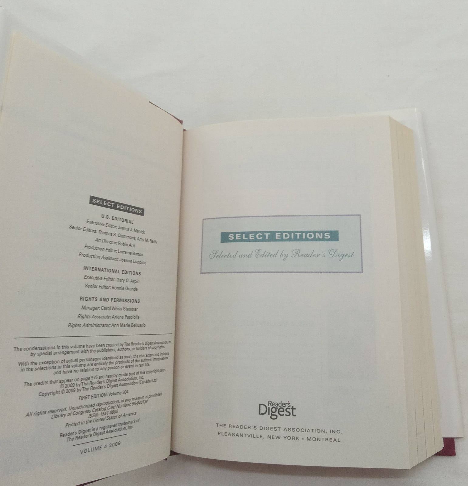 RD Sel Ed HC w/DJ Vol 4 2009 | Vtg NM 1st Ed Anthology Bestseller Thriller