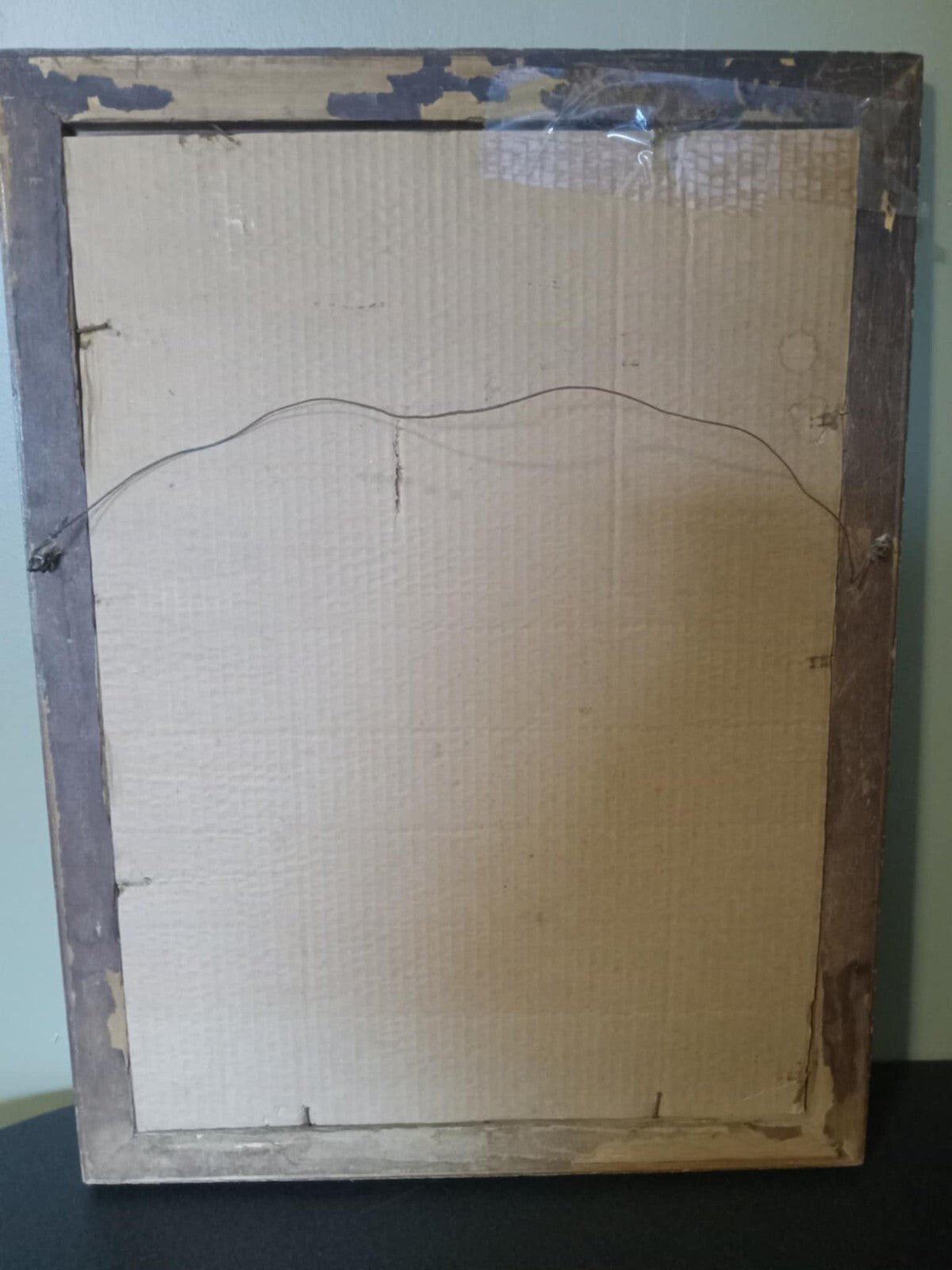 Vintage Framed Victorian Girl & Dog Painting – Antique Wall Art Pet Portrait Art