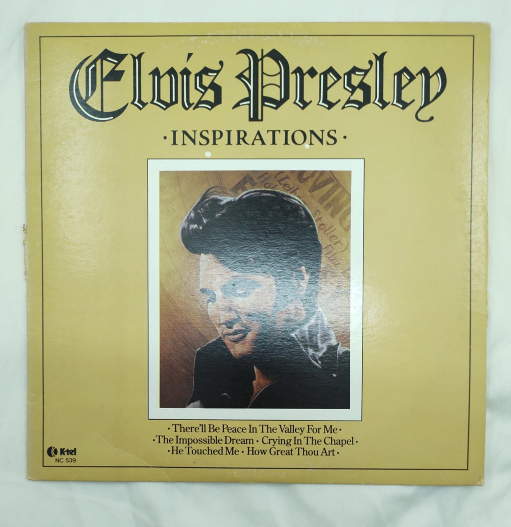 Elvis Presley – Inspirations LP K-Tel NC539 1970s Compilation Vinyl VG